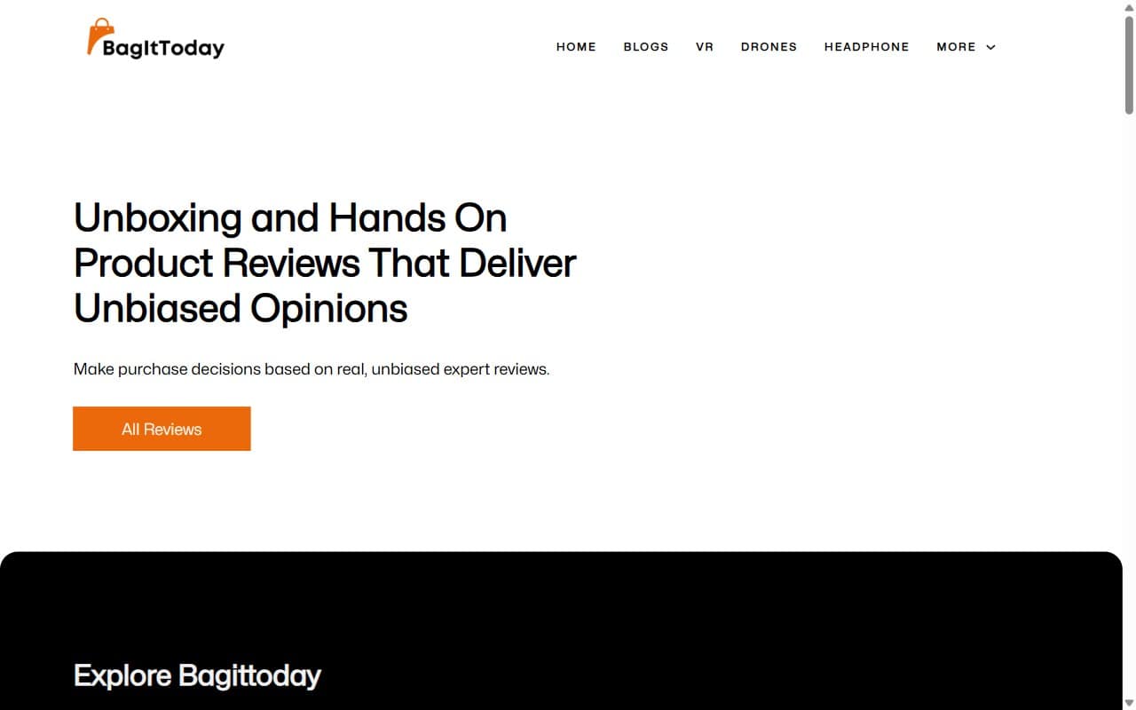 BagItToday — screenshot