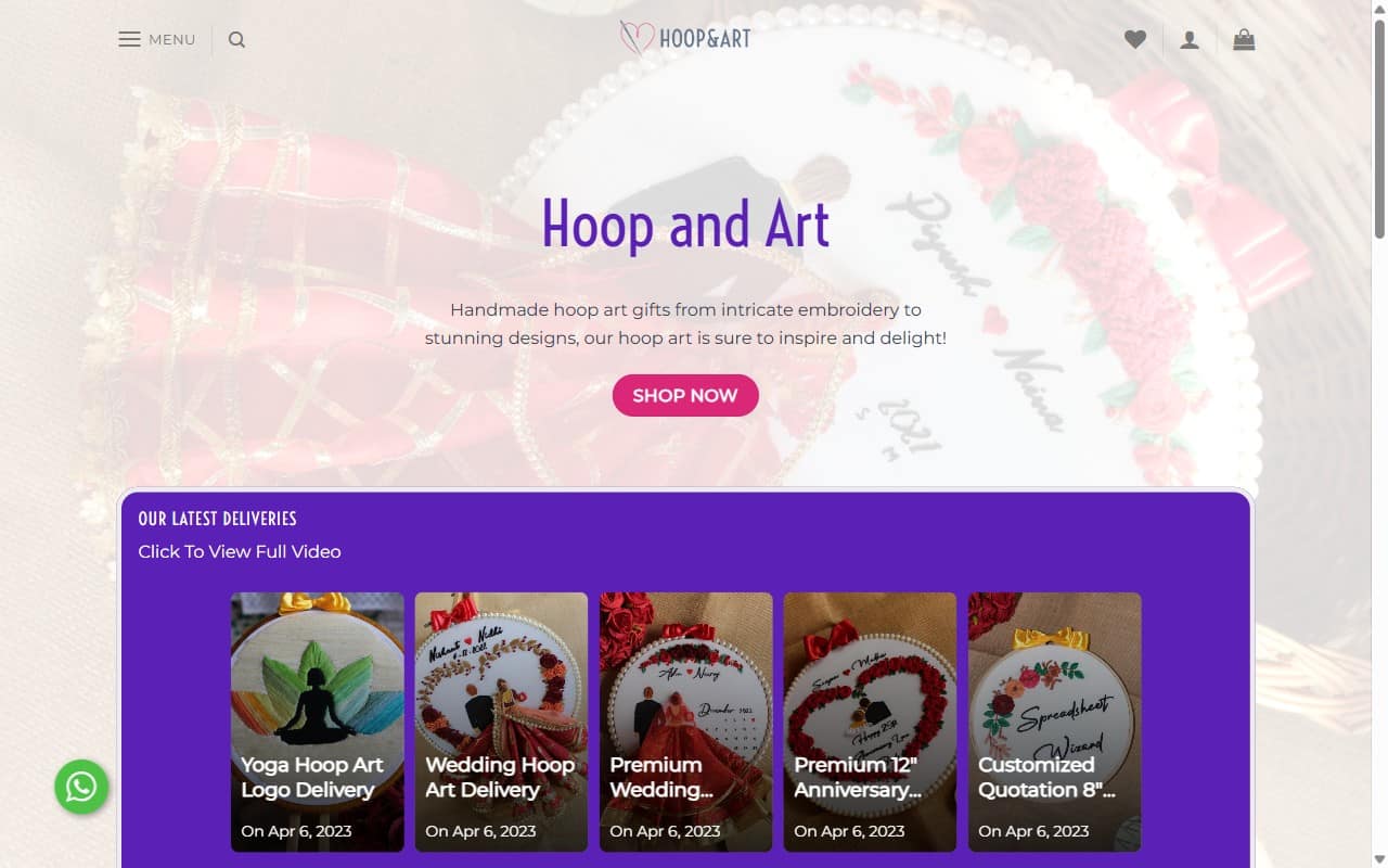 Hoop&Art — screenshot